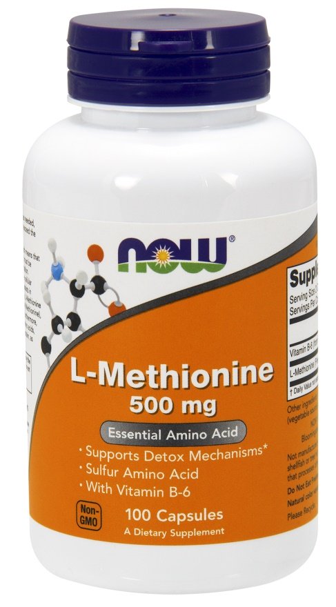L-Metioninas maisto papildas kapsulės