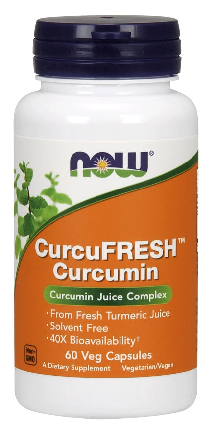 NOW Foods CurcuFRESH kapsulės sveikatai
