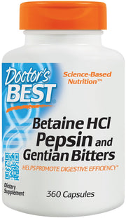 Maisto papildas Betaine HCl Pepsin & Gentian Bitters
