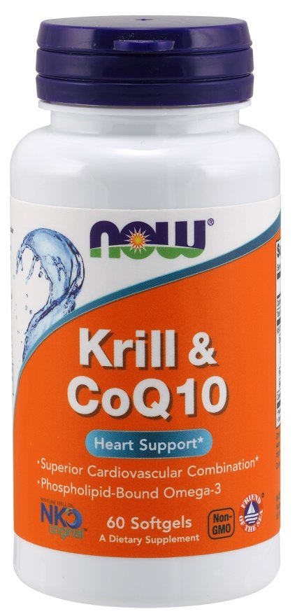 Krill & CoQ10 maisto papildas kapsulės