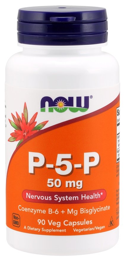 NOW Foods P-5-P, 50 mg - 90 kapsulas