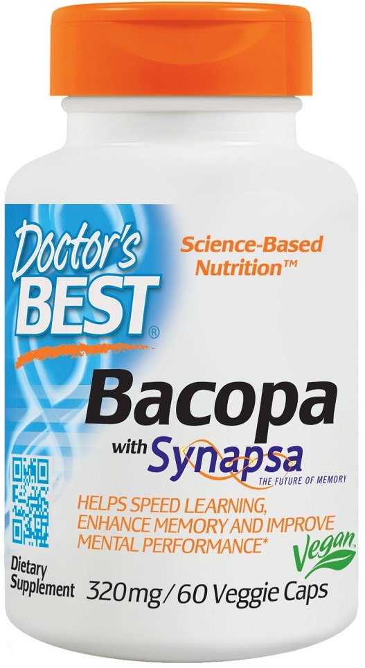 Doctor's Best Bacopa ar Synapsa, 320 mg - 60 kapsulas