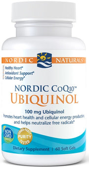 Nordic Naturals Nordic CoQ10 ubikinols, 100 mg - 60 kapsulas