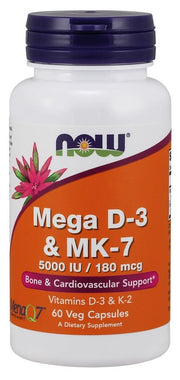 Maisto papildas Mega D-3 & MK-7 kapsulės