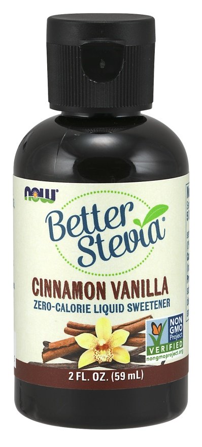 NOW Foods Better Stevia skystas papildas