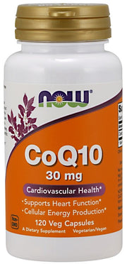 NOW Foods CoQ10, 30 mg - 120 kapsulas
