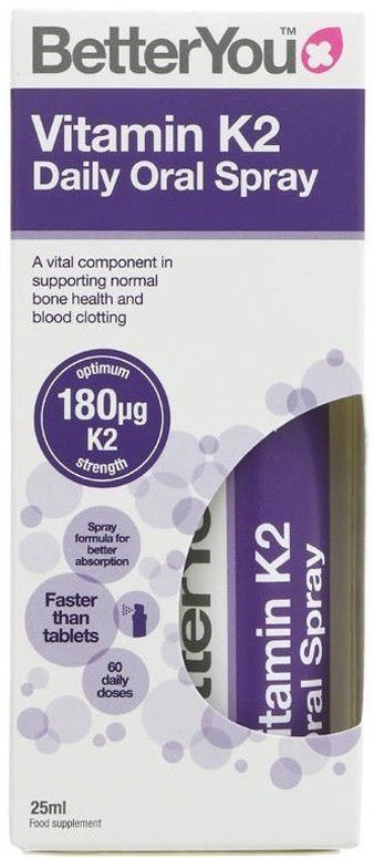 Vitamin K2 purškiklis, maisto papildas, 25 ml