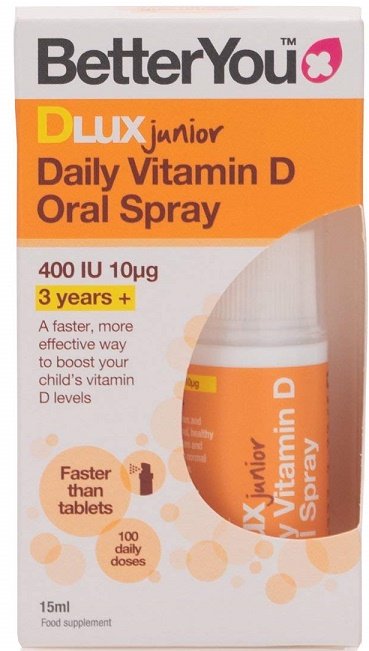 Vitaminų D purškiklis vaikams