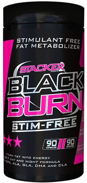Stacker2 Europe Black Burn STIM-Free kapsulės, lieknėjimo papildas