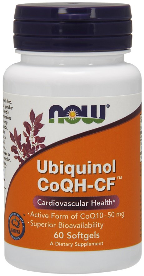 Ubiquinol CoQH-CF maisto papildas kapsulės