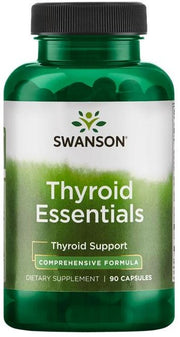 Swanson Thyroid Essentials kapsulės, skydliaukės palaikymas, e-komercijos produktas