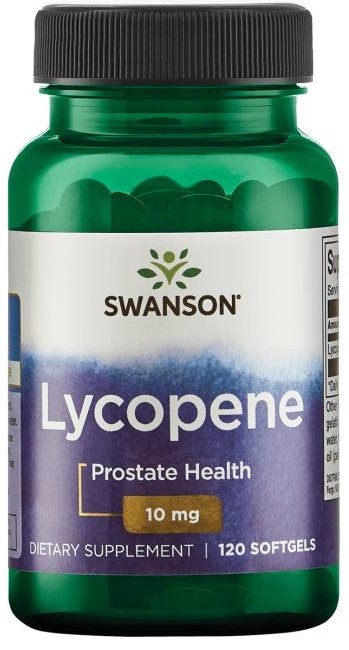 Swanson Lycopene 10mg kapsulės, prostatos sveikatai