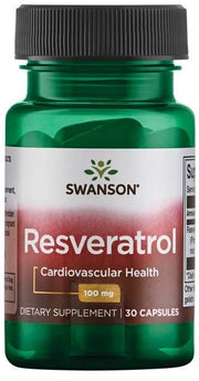 Swanson resveratrols, 100 mg - 30 kapsulas