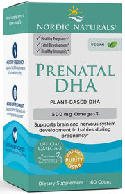 Nordic Naturals pirmsdzemdību DHA vegāns, 500 mg - 60 kapsulas