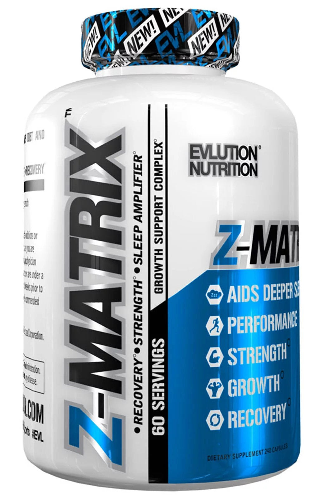 EVLution Nutrition Z-Matrix - 240 kapsulių, maisto papildas sportui