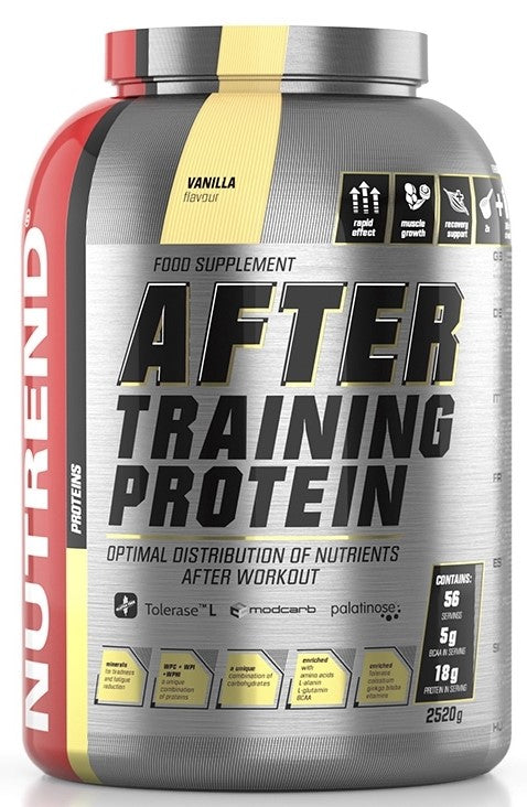 Nutrend After Training Protein, Vanilės skonio, 2520 g, maisto papildas