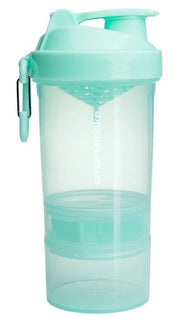 SmartShake Original2Go, Mint Green - 600 ml, maisto papildas, aksesuaras