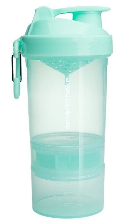 SmartShake Original2Go, Mint Green - 600 ml, maisto papildas, aksesuaras
