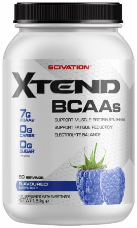 Xtend, Blue Raspberry - 1296 gramų maisto papildas sportui