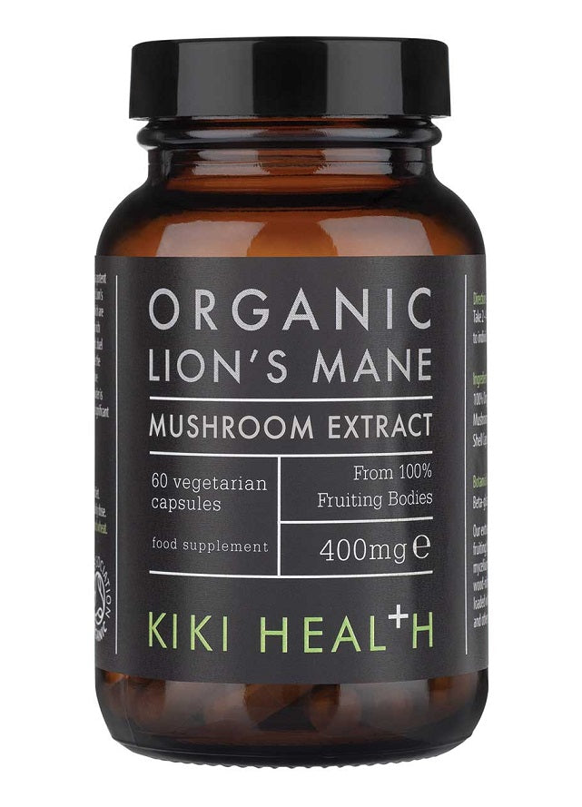 KIKI Health lauvas krēpju ekstrakts, 400 mg - 60 kapsulas
