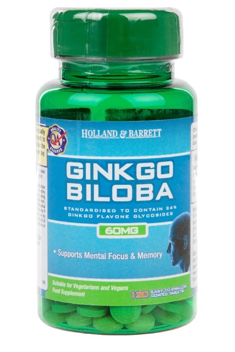 Holland & Barrett Ginkgo Biloba, 60 mg - 120 tabletes