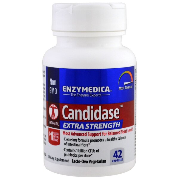 Enzymedica Candidase Extra Strength - 42 kapsulas