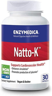 Enzymedica Natto-K kapsulės sveikatai