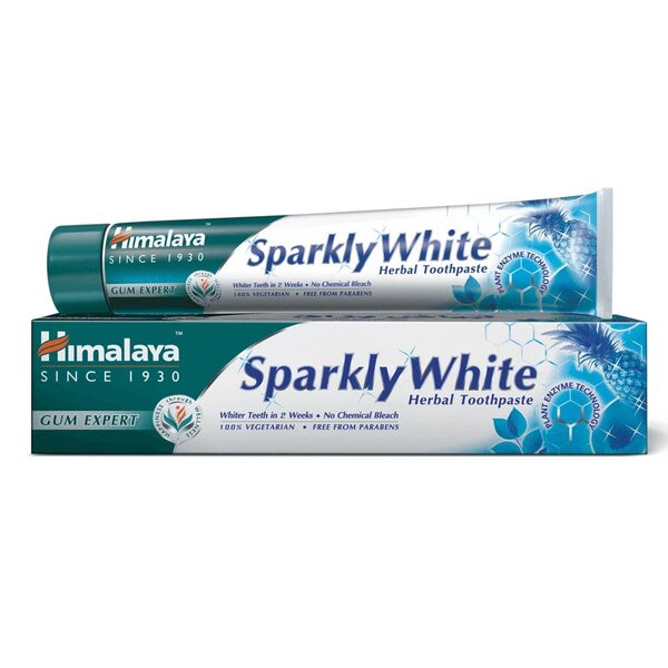 Himalaya Sparkly White žolelių dantų pasta 75 ml