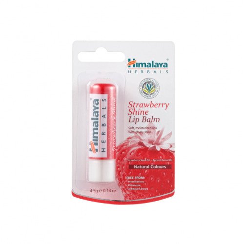 Himalaya lūpų balzamas, braškių skonio, 4.5 g