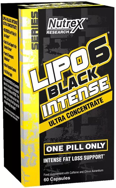 Nutrex Lipo-6 Black Intense Ultra Concentrate - 60 kapsulas