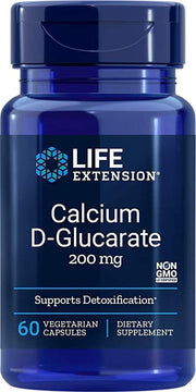 Maisto papildas Kalcis D-Glucarate, 200mg, 60 kapsulių