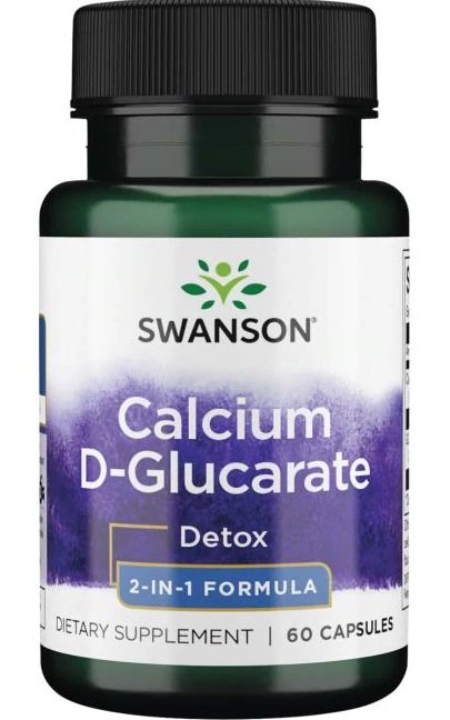 Swanson Kalcis D-Glucarate maisto papildas kapsulės