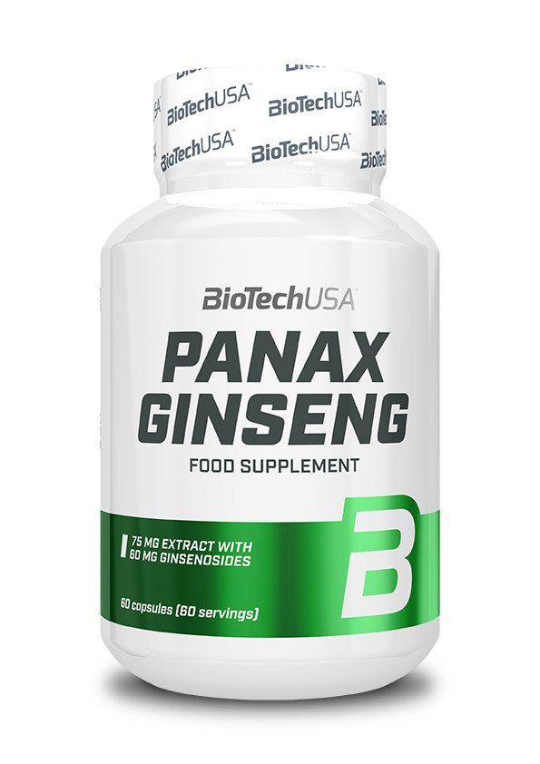 BioTechUSA Panax žeņšeņs - 60 kapsulas