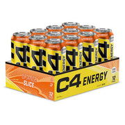 C4 energijos gėrimas, apelsino skonis, 12 vnt.