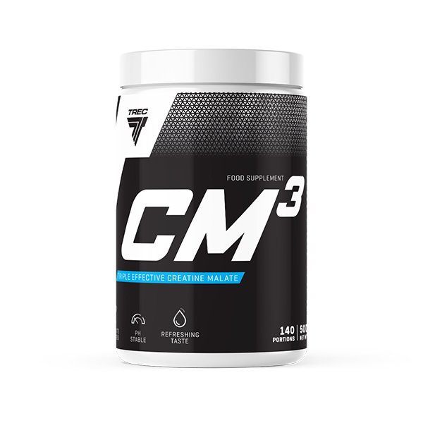 Trec Nutrition CM3 milteliai, ananasų skonis, sporto papildas