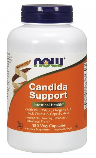 NOW Foods Candida Support - 180 kapsulas