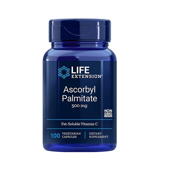 Maisto papildas Ascorbyl Palmitate, 500mg, 100 kapsulių