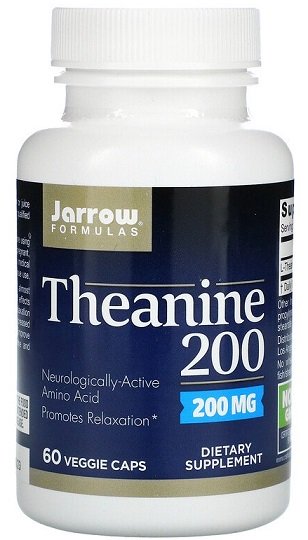 Jarrow Formulas teanīns, 200 mg - 60 kapsulas