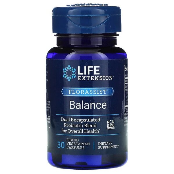 Life Extension Florassist Balance skystos kapsulės
