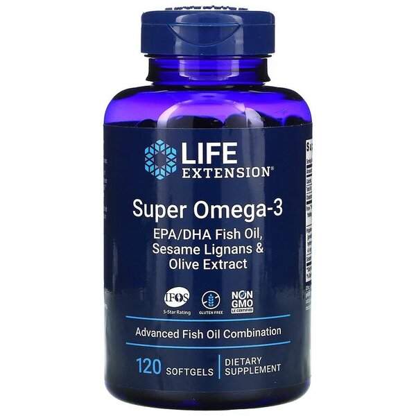 Omega-3 maisto papildas kapsulės