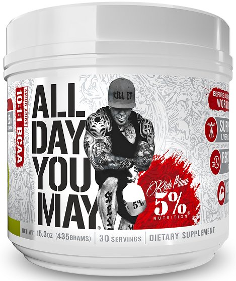 Maisto papildas 5% Nutrition AllDayYouMay Lemon Lime
