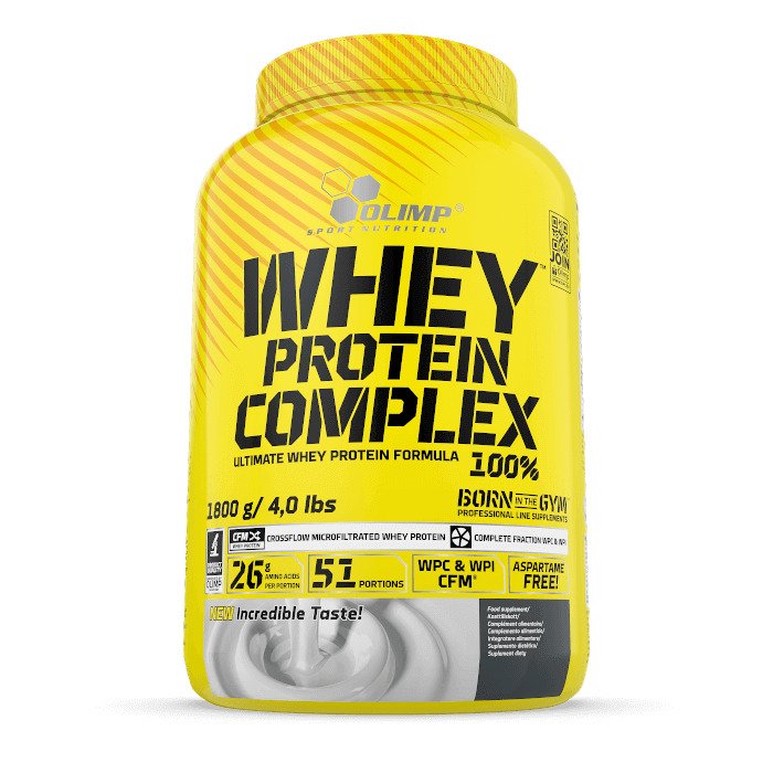 Olimp Nutrition Whey Protein Complex 100%, Peanut Butter - 1800 gramų