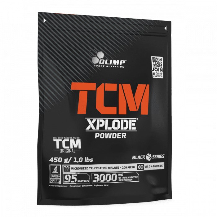 Kreatino milteliai Olimp TCM Xplode, citrinos