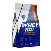 Trec Nutrition Whey 100 baltymų milteliai, braškių kremas, 700 g