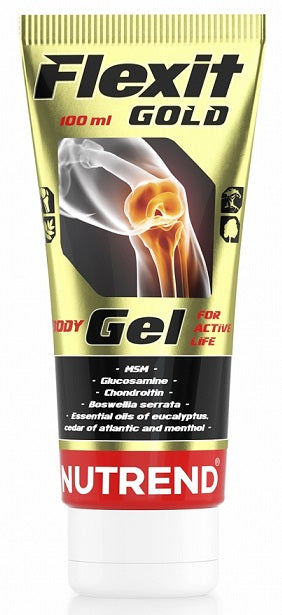 Nutrend Flexit Gold Gel - 100 ml, sąnarių skausmo gelis