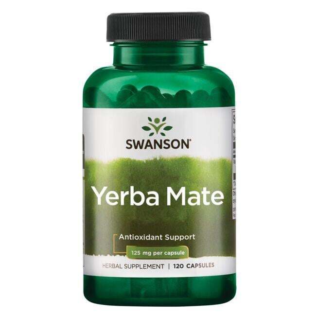 Swanson Yerba Mate kapsulės sveikatai
