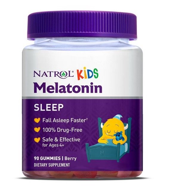 Natrol Kids Melatonin, Berry - 90 guminukų