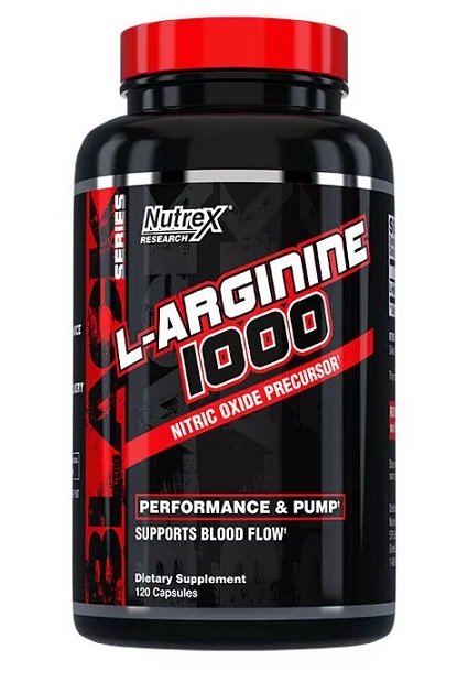 Nutrex L-Arginine 1000 maisto papildas kapsulės