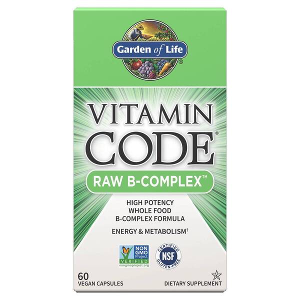 Garden of Life vitaminų B kompleksas kapsulės