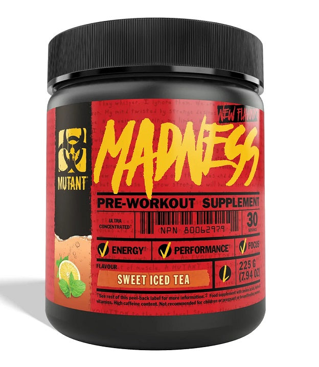 Mutant Madness, Saldus ledų arbatos papildas, sporto papildas